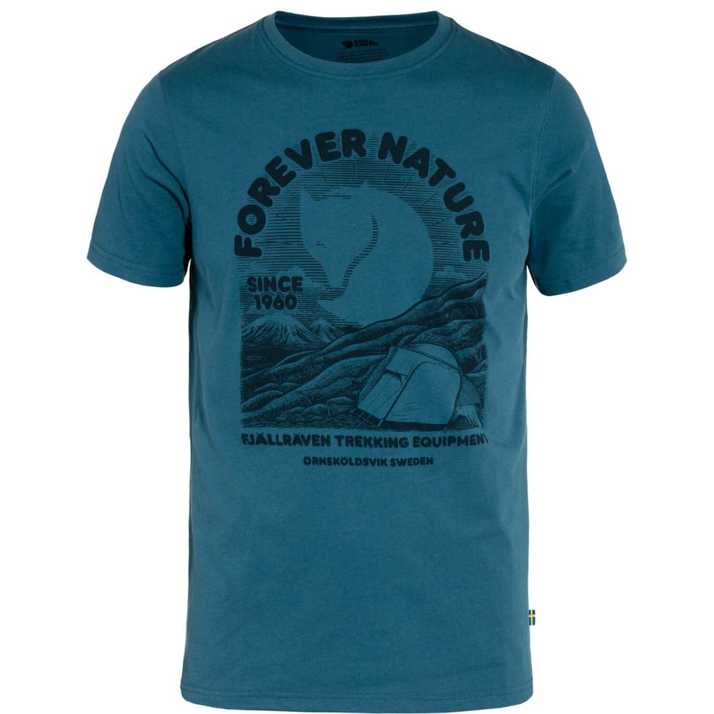 Fjällräven Equipment T-shirt M T-Shirt Fjällräven 468411300440 Grösse M Farbe blau Bild-Nr. 1
