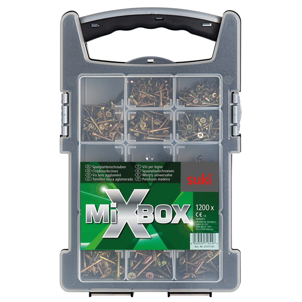 Mixbox Maxi Universalschrauben Set suki 601592200000 Bild Nr. 1