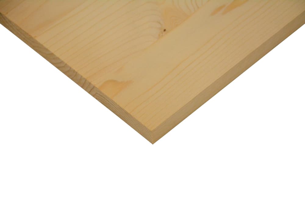 Abete 1 strato lamelle ad incastro Pannelli in legno massiccio 1 strato 640114800000 Spessore 27.0 mm N. figura 1