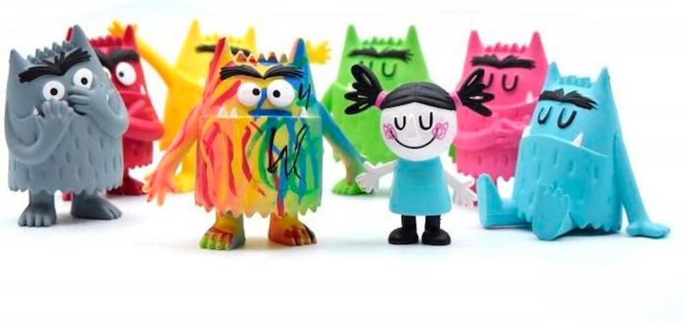 Le set des monstres de couleur (8 figurines) Merch Comansi 785302413178 Photo no. 1