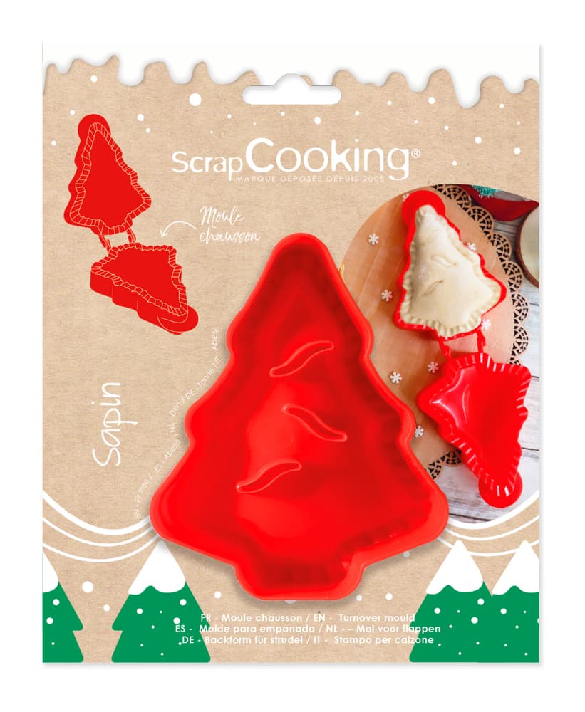 Abete dell'albero di Natale Formine per biscotti in rilievo ScrapCooking 673829300000 N. figura 1