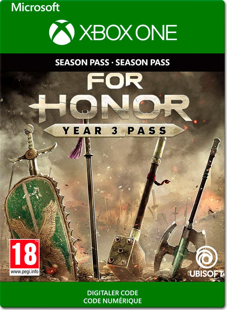 Xbox One - For Honor - Year 3 Pass Jeu vidéo (téléchargement) 785300141429 Photo no. 1