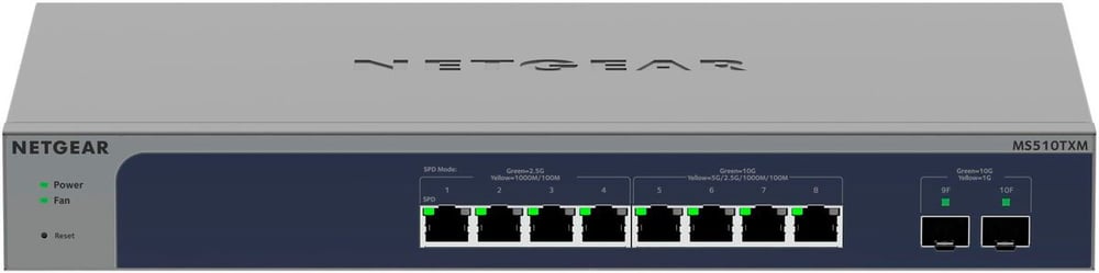 MS510TXM-100EUS 8 Port Switch di rete Netgear 785302429404 N. figura 1