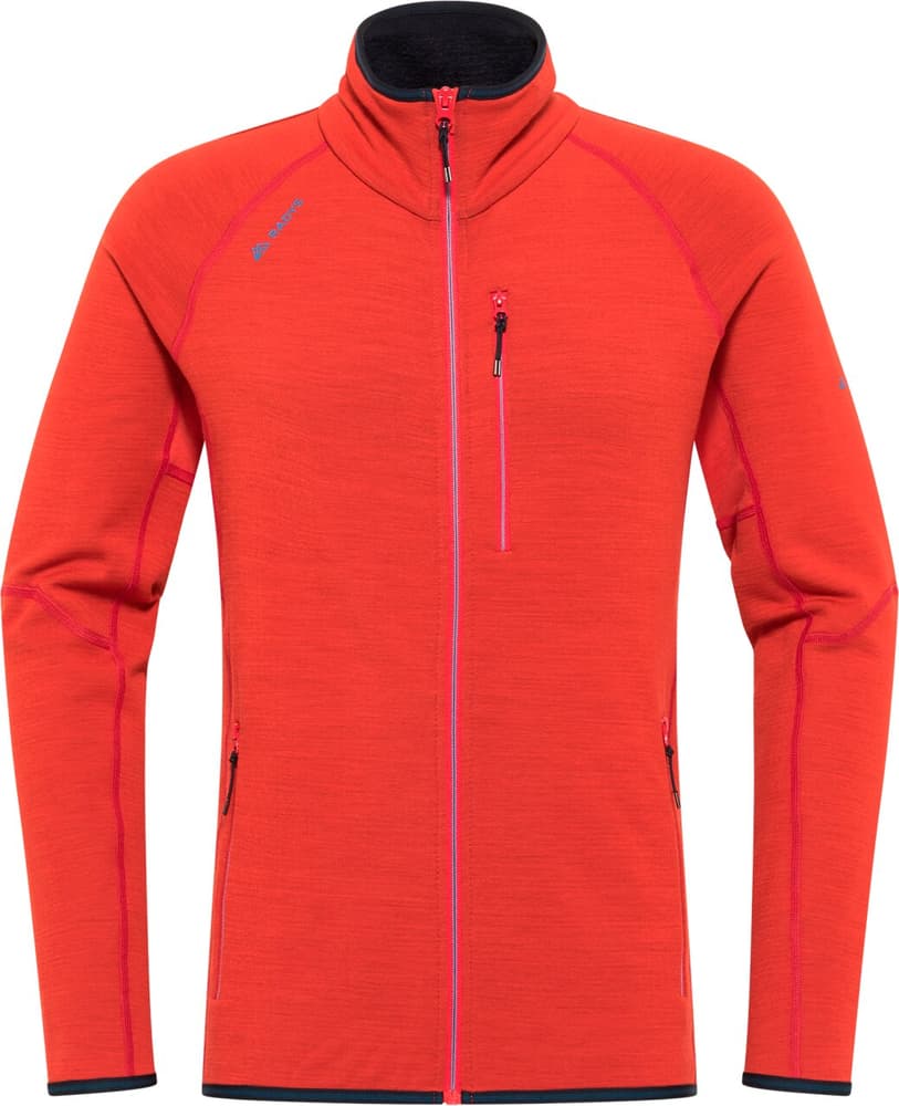 R4 Merino Fleece Jacket Men Giacca in pile RADYS 469750900630 Taglie XL Colore rosso N. figura 1