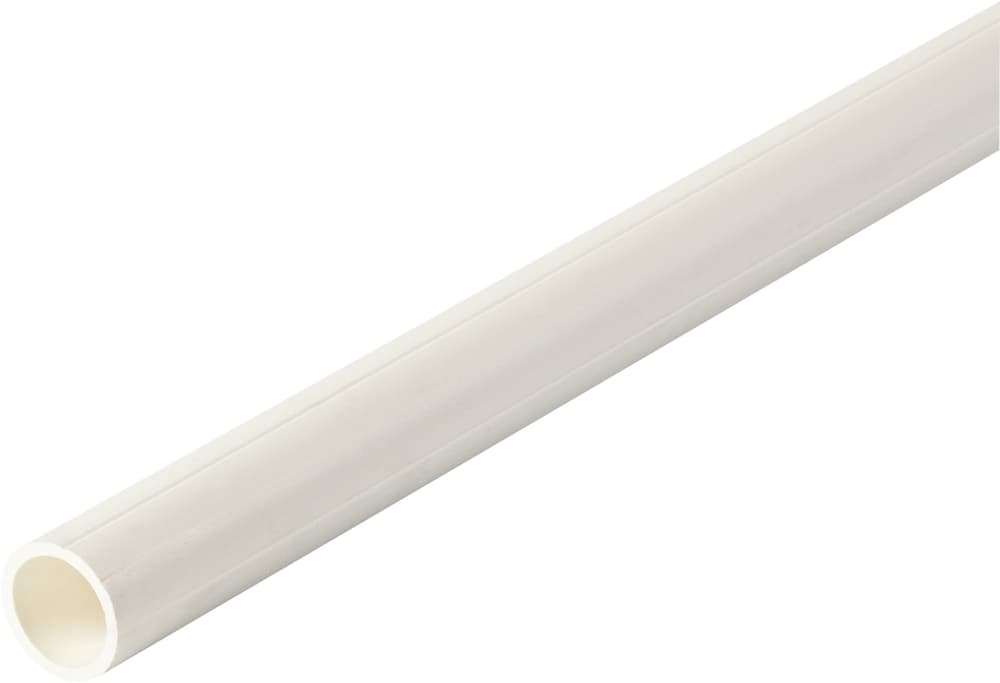 Tubo tondo 15.5 mm PVC bianco 1 m alfer 605115500000 N. figura 1