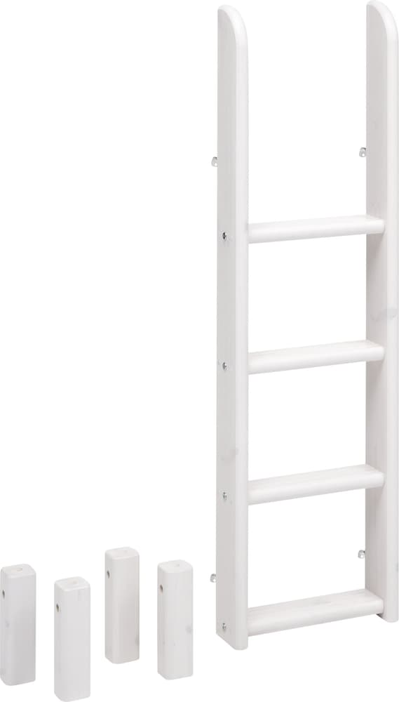 CLASSIC Leiter gerade Etagenbett Flexa 404801000000 Grösse B: 41.0 cm x T: 11.0 cm x H: 131.0 cm Farbe White Wash Bild Nr. 1