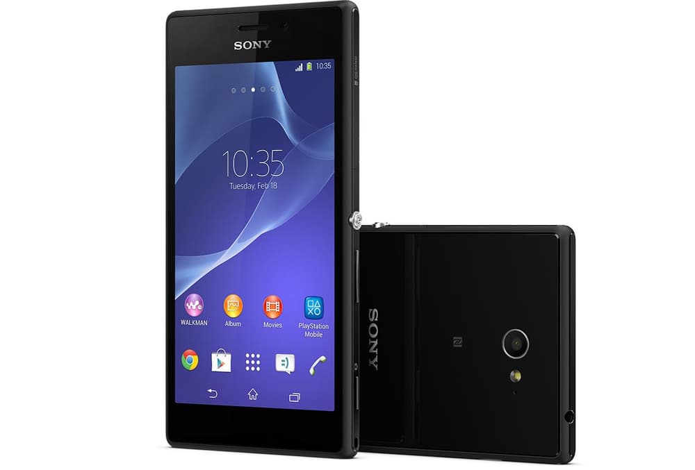 Sony Xperia M2 noir Sony 95110022625914 Photo n°. 1