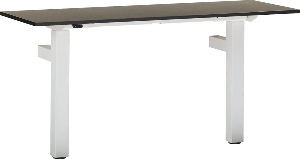 FLEXCUBE Tavolo da parete regolabile in altezza 401928400000 Dimensioni L: 140.0 cm x P: 50.0 cm x A: 67.5 cm Colore Nero N. figura 1