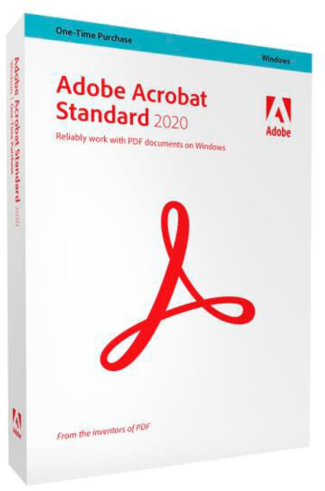 Acrobat Standard 2020 Encadré, PC (F) Logiciel d'édition (boîte) Adobe 785300157393 Photo no. 1