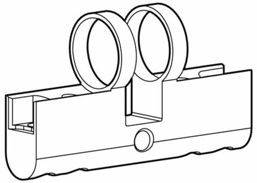 Gehäuse Doppelzylinder PZ/Euro Modular Typ 2115-1 Zylinder KABA 669700122668 Bild Nr. 1