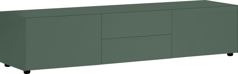 LUX Buffet basso 400841000060 Dimensioni L: 180.0 cm x P: 46.0 cm x A: 37.5 cm Colore Verde N. figura 1