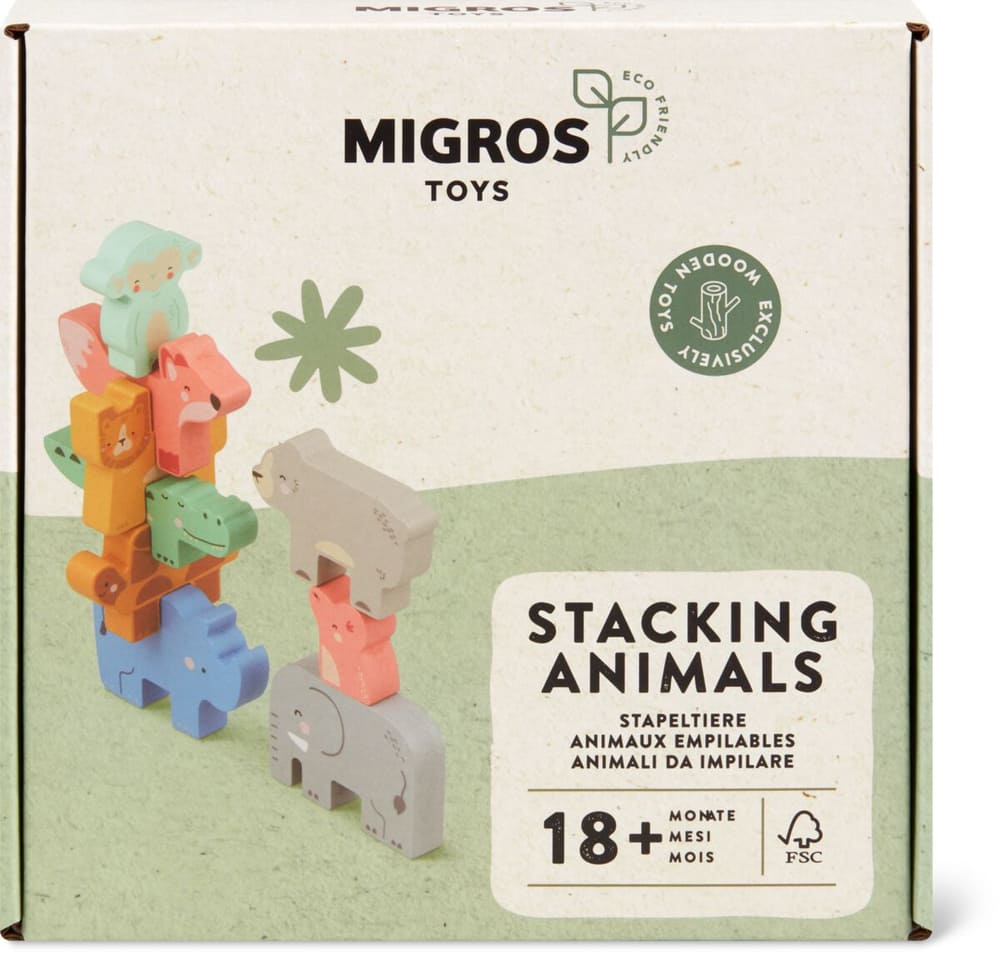 Migros Toys Minimates Impilare Set di giocattoli MIGROS TOYS 749317100000 N. figura 1