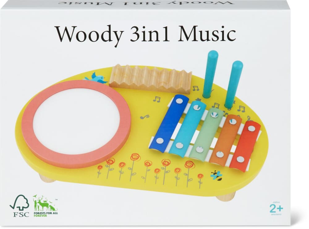 Woody Miniband Lernspiel Woody 749302700000 Bild Nr. 1