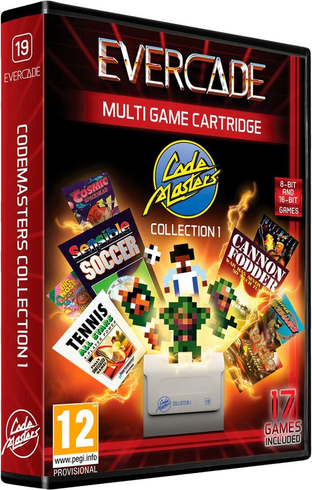 Evercade 19 - Codemasters Collection 1 Game (Box) 785300160424 N. figura 1