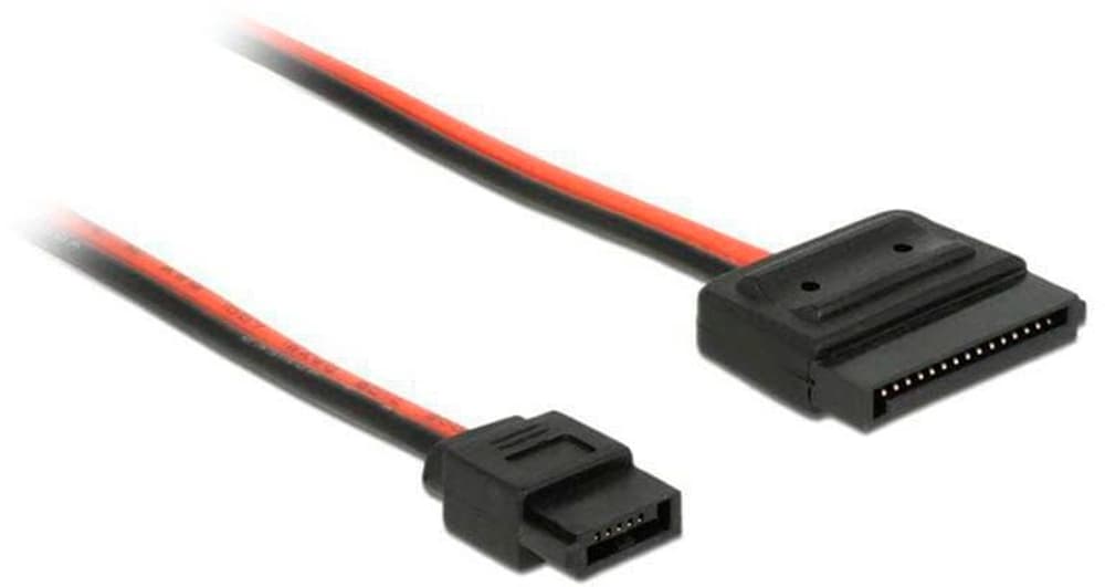 Slim-SATA – SATA 24 cm Câble d'alimentation interne DeLock 785302405405 Photo no. 1