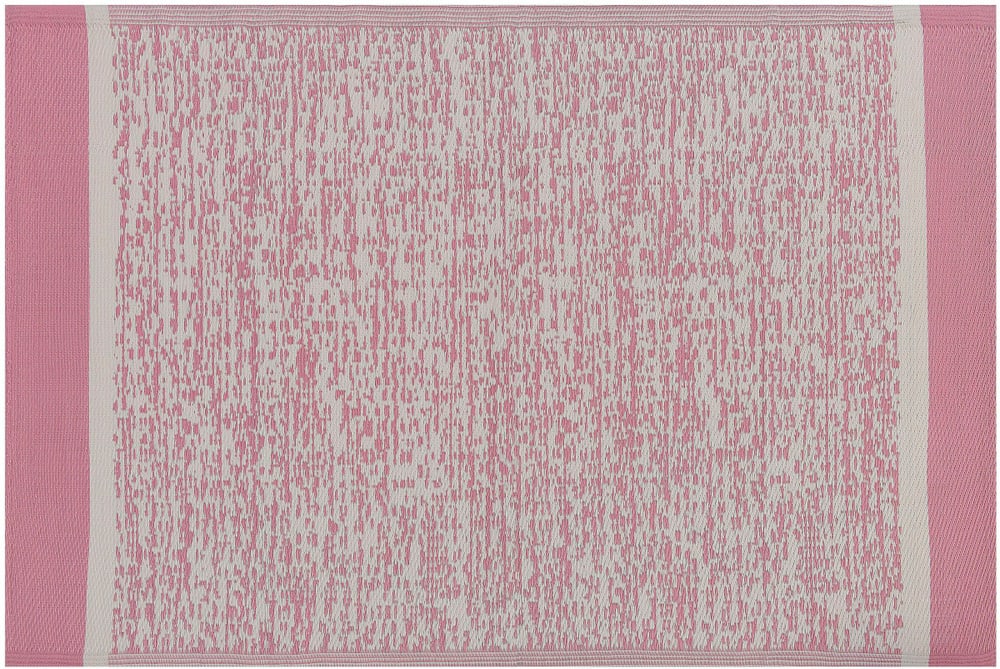 Tappeto da esterno rosa 120 x 180 cm BALLARI Tappeto per esterni Beliani 759198200000 N. figura 1