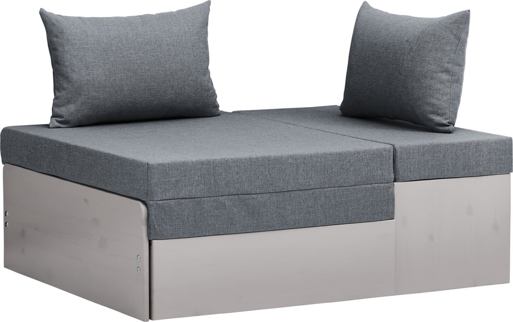 CLASSIC Canapé-lit avec matelas Flexa 404695900000 Dimensions L: 117.5 cm x P: 98.0 cm x H: 75.0 cm Couleur Gris Photo no. 1