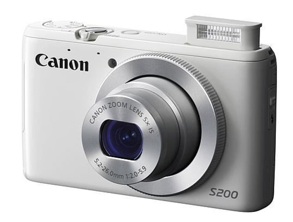 Canon Powershot S200 Kompaktkamera weiss Canon 95110005860114 Bild Nr. 1