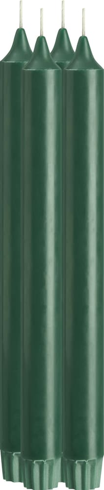 ORGANIC Candela a bastoncino 441586400000 Colore Verde scuro Dimensioni A: 24.0 cm N. figura 1