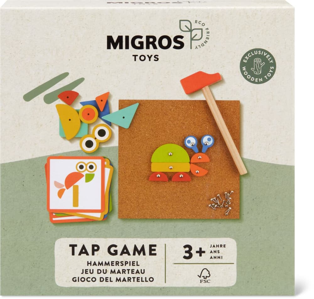 Migros Toys Tap Game Set di giocattoli MIGROS TOYS 749318100000 N. figura 1