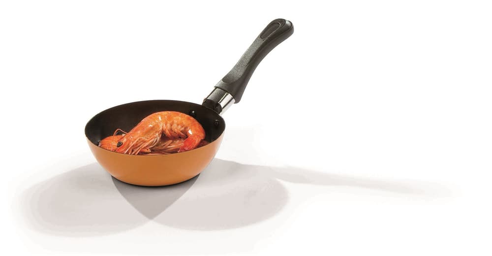 Padellino mini wok arancione 1pz. Domo 9000014204 No. figura 1
