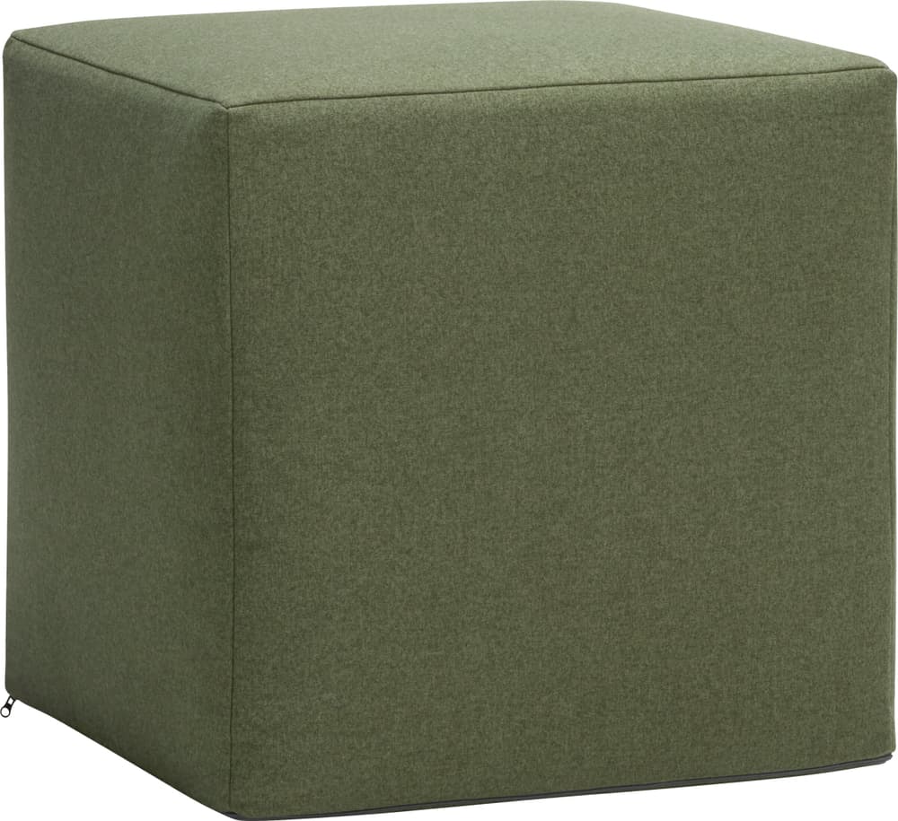 FORMA Pouf 407448808760 Dimensions L: 45.0 cm x P: 45.0 cm x H: 45.0 cm Couleur Vert Photo no. 1