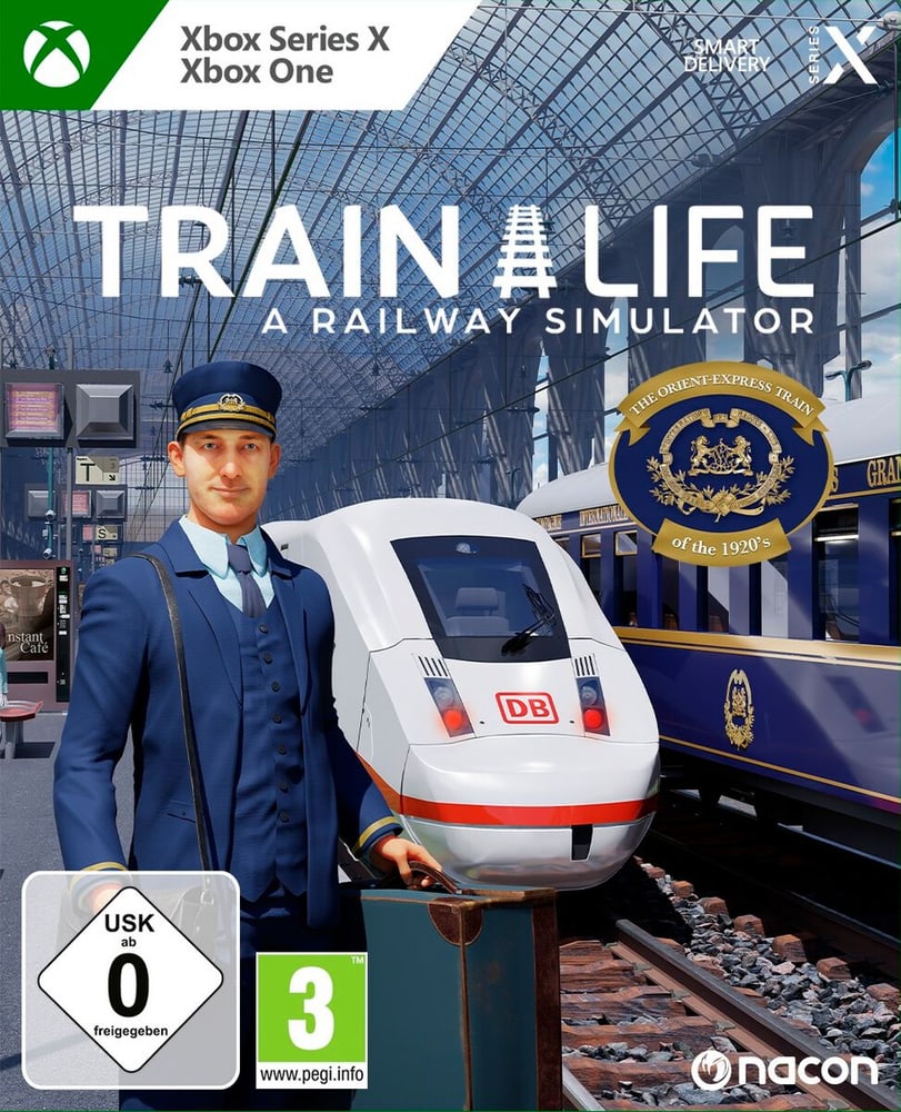 XSX - Train Life: A Railway Simulator D/F Game (Box) 785300168543 Bild Nr. 1
