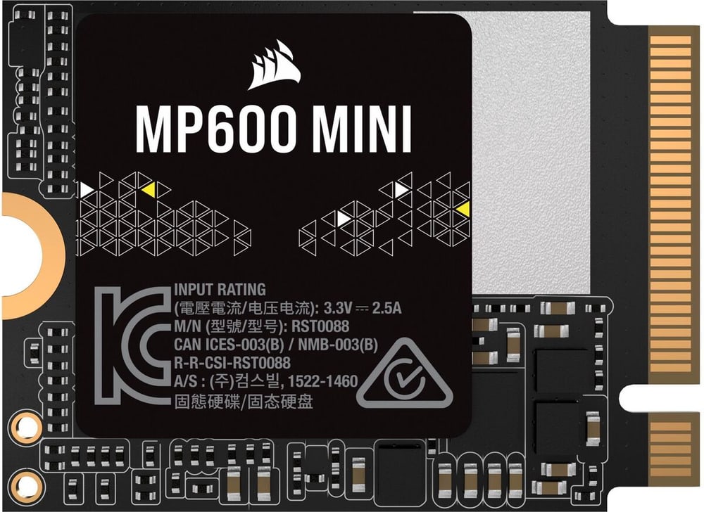 MP600 Mini M.2 NVMe 1000 GB Unità SSD interna Corsair 785302409929 N. figura 1