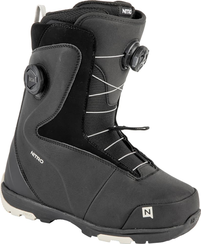 Cypress Boa Scarponi da snowboard Nitro 495546327520 Taglie 27.5 Colore nero N. figura 1