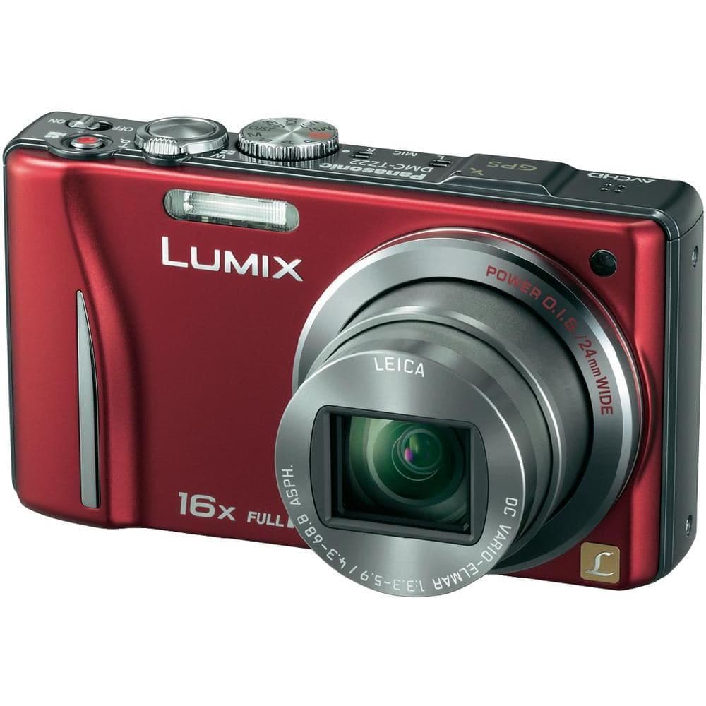 Panasonic Lumix DMC-TZ22EG-R (rosso) - F 95110003092913 No. figura 1