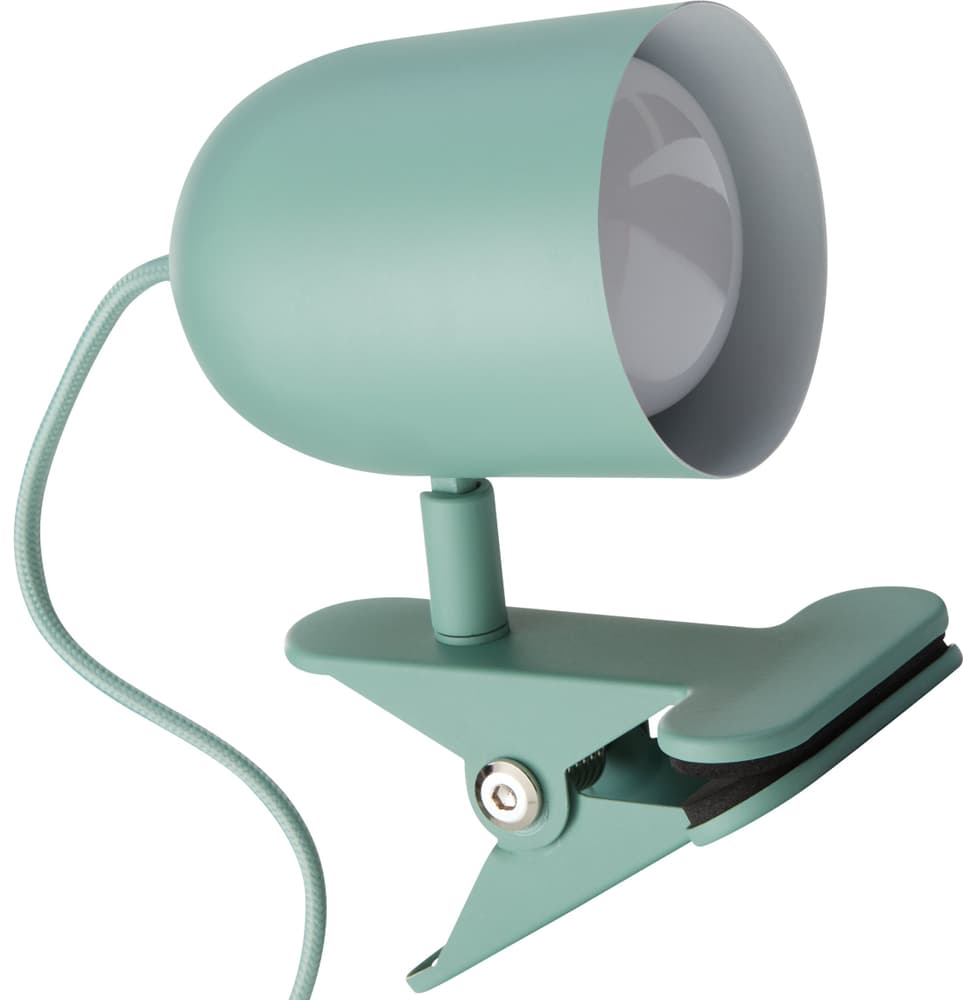 LIVI Lampada a morsetto 421259700060 Dimensioni L: 14.0 cm x P: 8.0 cm x A: 16.0 cm Colore Verde N. figura 1