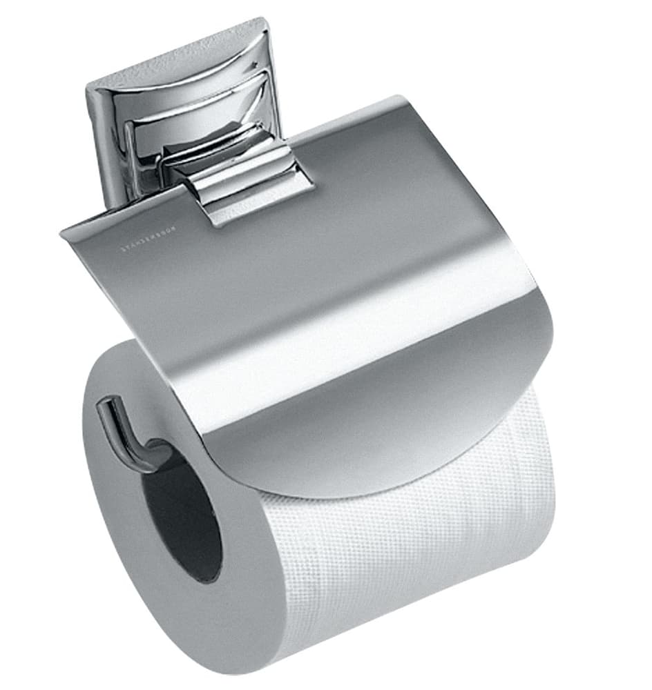 WC-Papierhalter mit Deckel WC Papierhalter 675028600000 Bild Nr. 1