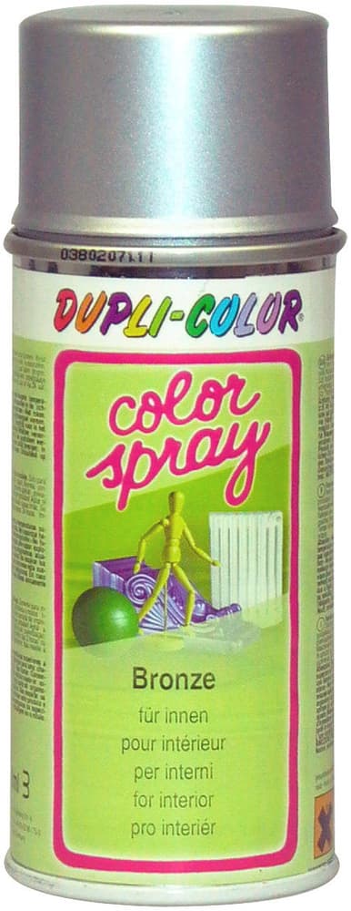 DUPLI-COLOR Color-Spray Silber 150ml Air Brush Set Dupli-Color 665558000000 Farbe Silberfarben Bild Nr. 1