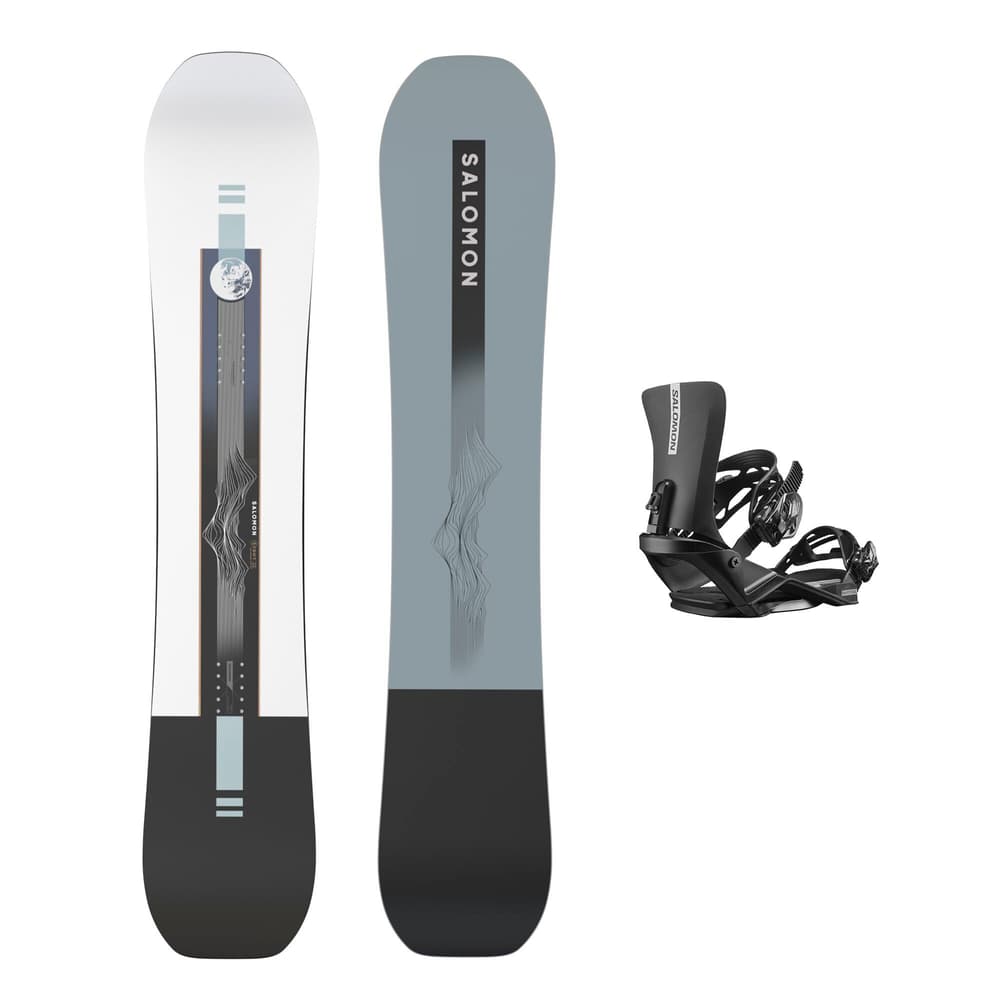 Sight inkl. Rhythm All Mountain Snowboard con attacchi Salomon 494562815310 Colore bianco Lunghezza 153 N. figura 1