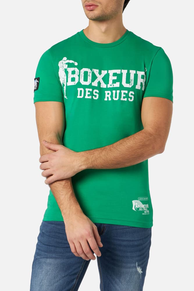 T-Shirt Boxeur Street 2 T-Shirt Boxeur des Rues 472697800560 Taglie L Colore verde N. figura 1