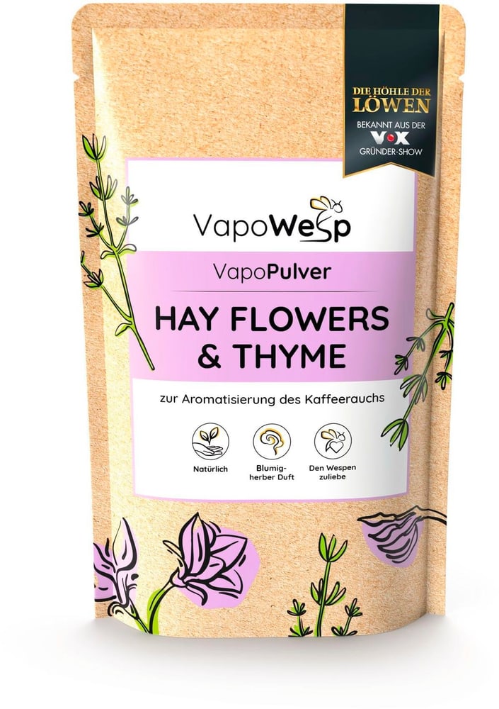 Herbes de remplacement Fleurs de foin & thym, 100 g Répulsif à guêpes VapoWesp 785302425156 Photo no. 1