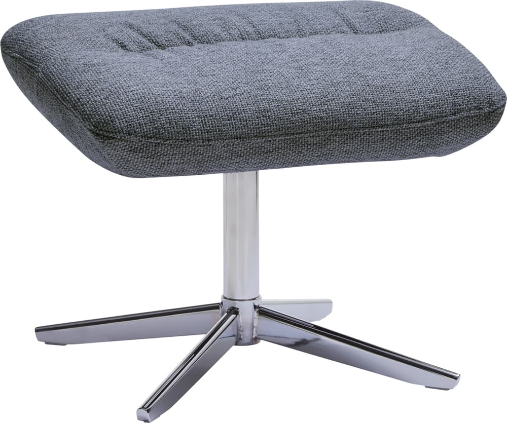 ARNOLD Hocker 402479408080 Grösse B: 55.0 cm x T: 37.0 cm x H: 43.0 cm Farbe Grau Bild Nr. 1