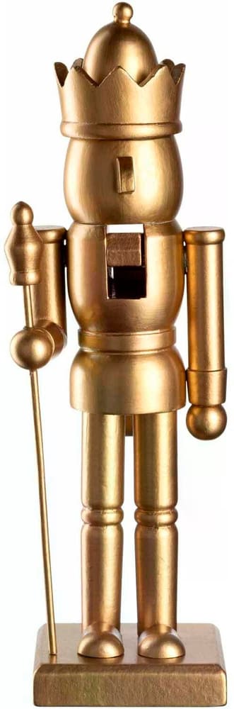 Nussknacker Magico 25 cm Gold, H:25cm, B:7cm, T:7cm Deko Figur Leonardo 785302444506 Bild Nr. 1