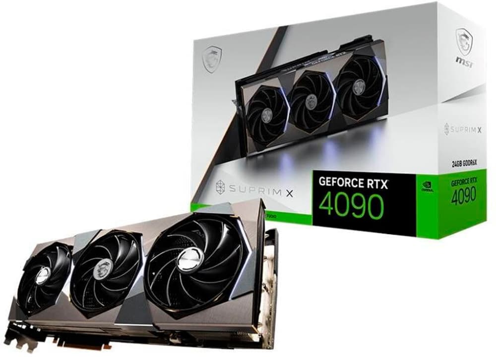 GeForce RTX 4090 SUPRIM X 24G Scheda grafica MSI 785300187340 N. figura 1
