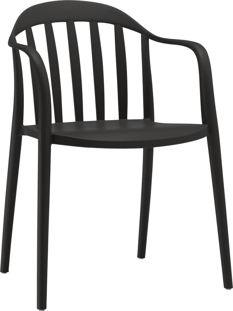 NAPARI Stuhl 408090700020 Grösse B: 52.5 cm x T: 53.0 cm x H: 78.0 cm Farbe Schwarz Bild Nr. 1
