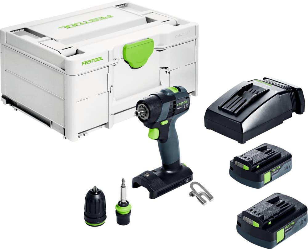 Perceuse-visseuse à accu FESTOOL TXS 18 C 3,0-Plus Visseuse sans fil Festool 617007500000 Photo no. 1