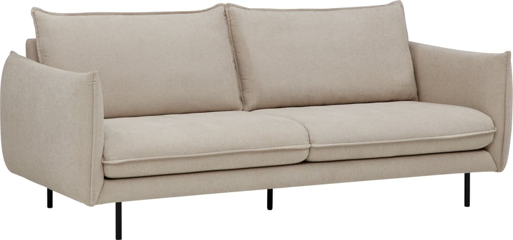 NOLA 3er-Sofa NOLA 3er-Sofa 405889230313 Grösse B: 218.0 cm x T: 100.0 cm x H: 89.0 cm Farbe Sand Bild Nr. 1