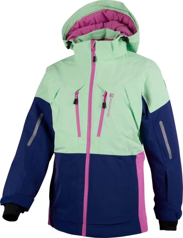 Veste de ski  Colorblock Veste de ski Trevolution 469372312261 Taille 122 Couleur vert clair Photo no. 1