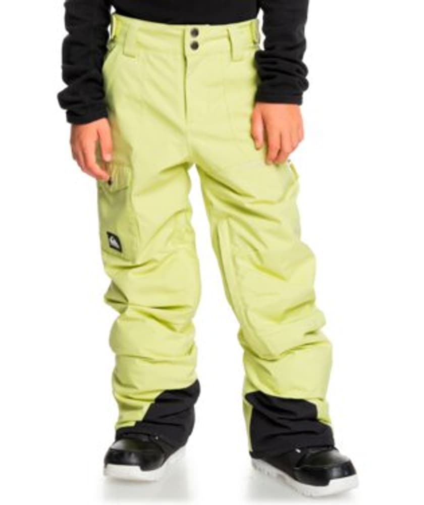 Utility Pantalon de snowboard Quiksilver 469381415251 Taille 152 Couleur jaune claire Photo no. 1