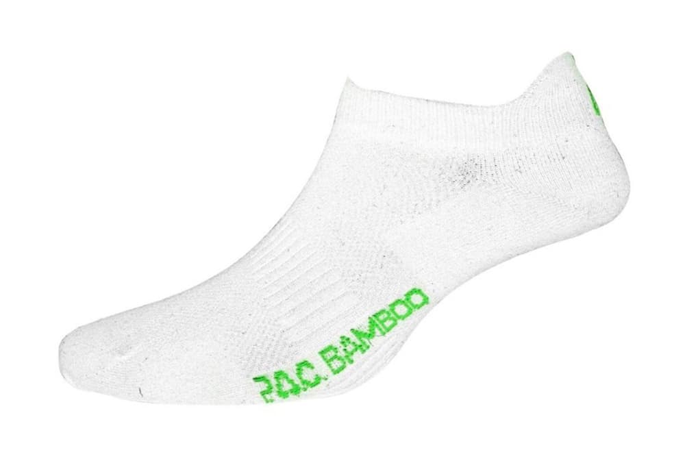 Bamboo Footie Socken P.A.C. 474191739310 Grösse 39-42 Farbe weiss Bild-Nr. 1
