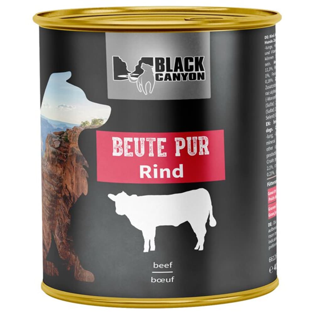 Rind pur, 820g Nassfutter Black Canyon 658570800000 Bild Nr. 1