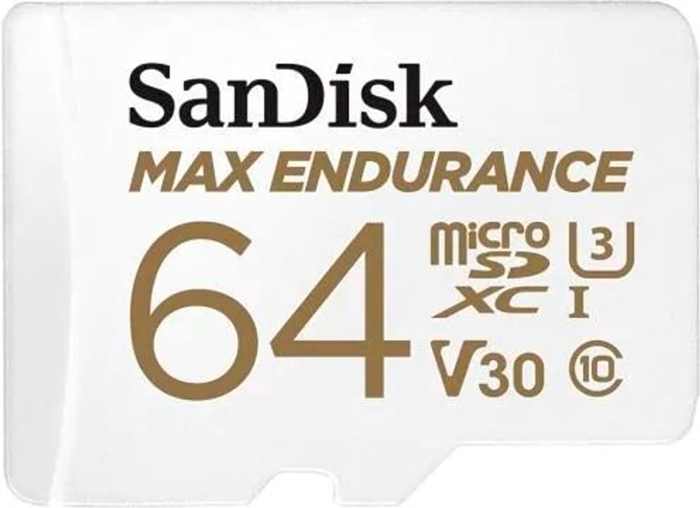 microSDXC Max Endurance 64GB Carte mémoire SanDisk 785300181259 Photo no. 1