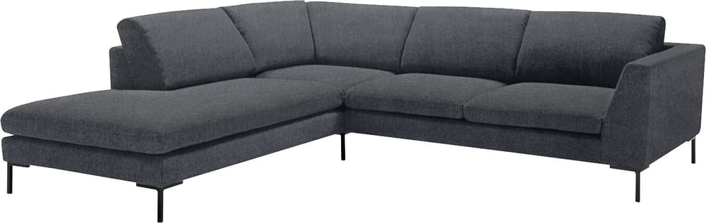 NEWTON Ecksofa NEWTON Ecksofa 405898350548 Grösse B: 262.0 cm x T: 242.0 cm x H: 80.0 cm Farbe Dunkelblau Bild Nr. 1