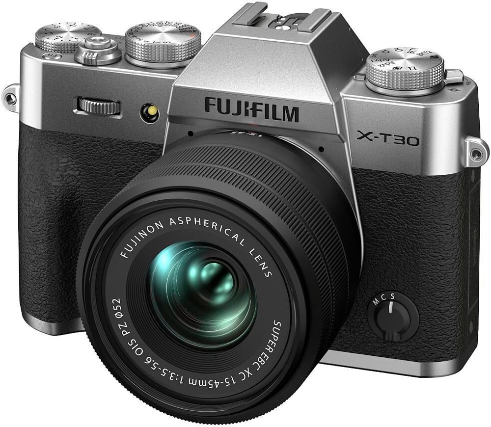 X-T30 II Silber Kit XC 15-45mm Systemkamera Kit FUJIFILM 785302402454 Bild Nr. 1