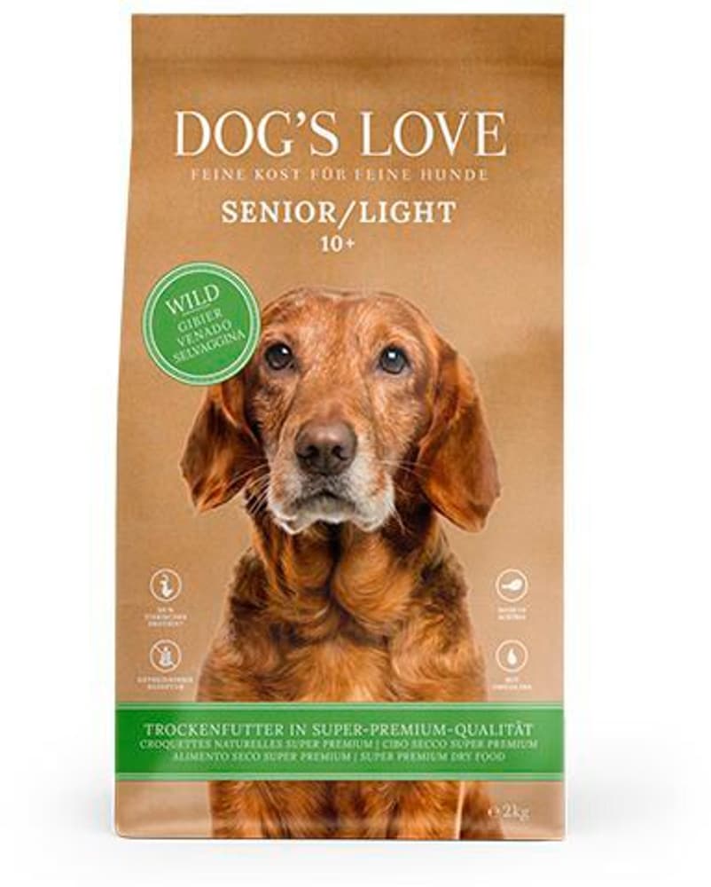 Dogs Love Trocken Senior Wild Trockenfutter 658770000000 Bild Nr. 1